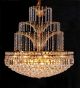 20 Light Clear Crystal Chandelier