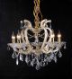 Classic 5 Arm Clear Crystal Chandelier