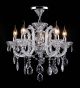 5 Light Laura Chandelier With Clear Crystal
