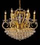 Modern Chandelier With Clear Crystal