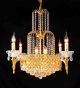 Coloured Crystal Chandelier