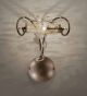 Botte Design wall lamp With Hand Forged Details And Glass