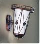 Grecia Design wall lamp With Hand Forged Details