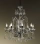 8 Light Hand Curved Preziosa Design Chandelier