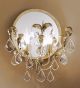 Specchio Design 2 Light Wall Lamp with Mirrored Back
