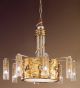 Eyes Design Chandelier is hand decorated with crystal