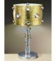 Eyes design 3 Light Desk Lamp is hand decorated with crystal