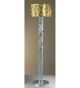 Eyes design Floor Lamp is hand decorated with crystal