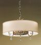 Eden Design 3 Light Shaded Chandelier