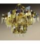 City Design Mosaic Style 28 Light Chandelier