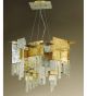 City Design 6 Light Mosaic Style Chandelier
