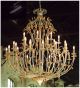 Accuracy Design Chandelier is precisely detailed with leaves