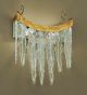 Stalattite Design Wall Lamp with Ice Effect Glass
