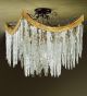 Stalattite Design Chandelier with Ice Shard Effect Glass