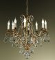 Tree Design Chandelier with Crystal Strings and Drops