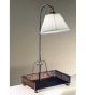 Caronte design square tray hand worked metal floor lamp