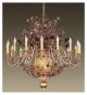 Accuracy Design rose boquet chandelier