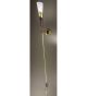 Forme Design extra Long cone wall light that has drill & flame cut details