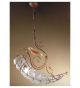 Soffiati Blown Glass Shell Pendant