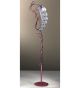 Soffiati design seashell shape floor lamp with blown glass inside