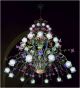Accuracy Design mixed flower & colour detailed tiered chandelier