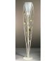Butterfly design floor lamp that has shaped butterfly fly wing decorations