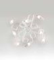 Fifty Design Worked Metal Flush Fitting 8 Light Chandelier