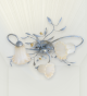 Italian Designer Flush Chandelier