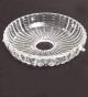 Glass Drip Tray With Stripe and Whirl Design