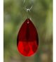 Coloured Faceted Crystal Pears