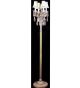 4 Light Crystal Floor Lamp with Shades