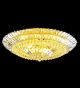 Surface Mounted Elegant 21 Light Crystal Chandelier