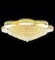 Surface Mounted Elegant 18 Light Crystal Chandelier
