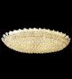 Surface Mounted Elegant Circle Crystal Chandelier