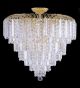 16 Light Waterfall Crystal Pendant