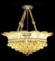 Fruit Bowl Shaped Crystal Chandelier