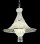 5 Light Crystal Pendant with Hanging Crystal Drops