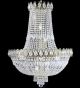 Elegant Regency Style Crystal Chandelier
