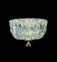 Surface Mounted Crystal Chandelier With Hanging Crystal