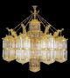 Cylinder shaped elegant crystal chandelier