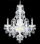 Clear Lead Crystal Chandelier