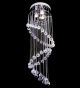 Triple Crystal Circle Chandelier