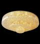 Surface mounted 45 light circular crystal chandelier
