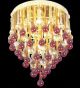 Raindrops Design Surface Mounted Chandelier