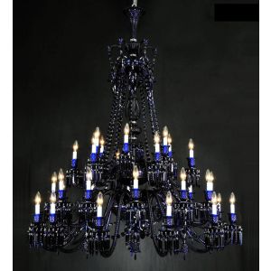 36 Light Baccarat Style Chandelier