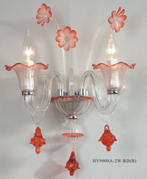 Murano Style Wall Lights