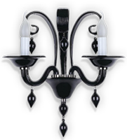 Murano Style Glass Wall Lights