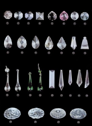 Crystal and Glass Pieces